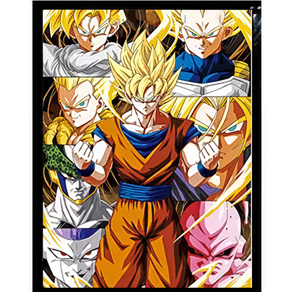 Poster Lenticular 3D de Goku