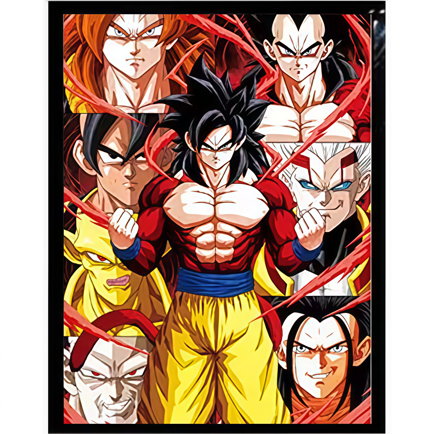 Poster Lenticular 3D de Goku